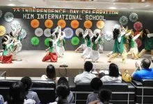 HIM International School celebrates 73rd Independence day with Pomp and Festivities