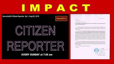 Arunachal24 Citizen Reporter's impact: TK Eng clarifies work status