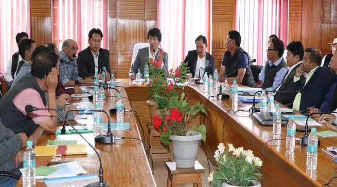 Arunachal: "No Pay For No Work"- Jambey Tashi
