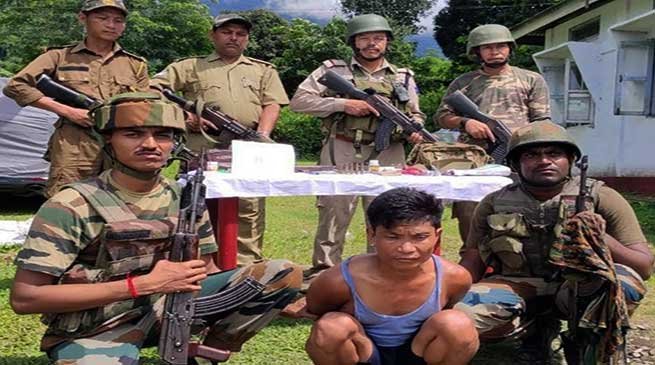 Arunachal: Lohit police arrested most-wanted criminal with arms & ammunition