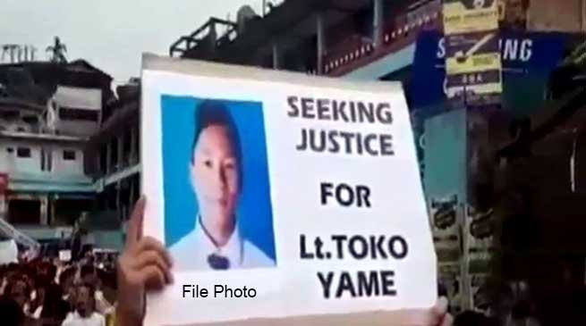 Toko Yame murder case: ACS urges CM, HM for early justice