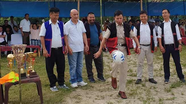Arunachal: Amo kicks off VII Itanagar Solung football tournament-2019