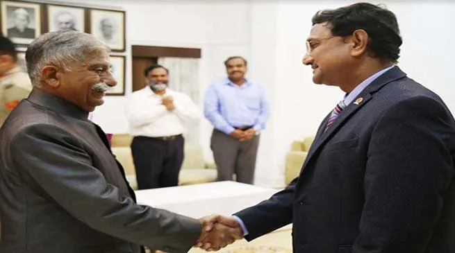 Arunachal: Indian Oil Chief General Manager (NE) calls on the Governor