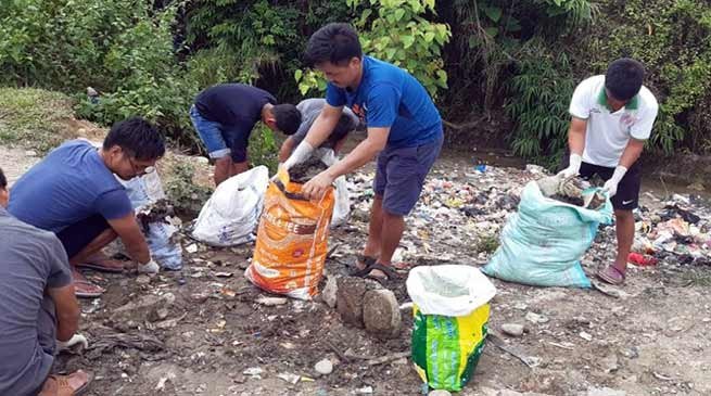 Itanagar: AAS Carried out Cleanliness Drive at Jully