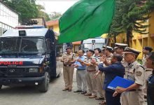 Itanagar: Felix flags off Riot Control Vehicle“ Vajra”