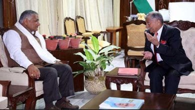 Arunachal: Governor takes up Itanagar-Banderdewa NH-415 issues with union minister