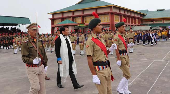 73rd Independence Day celebrated at Tawang, Lumla