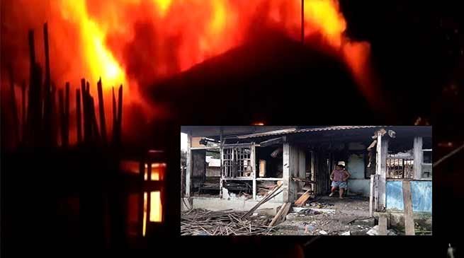 Arunachal: 2 houses gutted in Fire in Shantinagar, Kimin