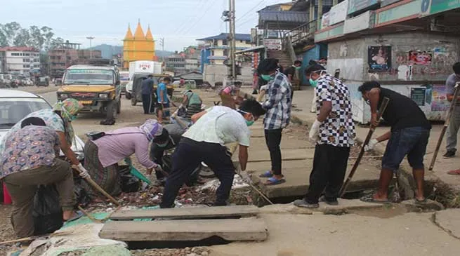 Itanagar: Mass Social Service for Clean Arunachal Green Arunachal