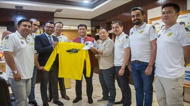 Arunachal CM felicitates MOCA team members for winning award in 6th RFC