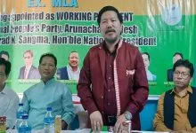 Arunachal: I will extend all my support to NPP- Pani Taram