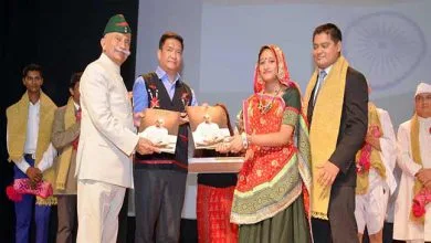 Itanagar: Governor, Chief Minister witness Stage Show on Sardar Patel