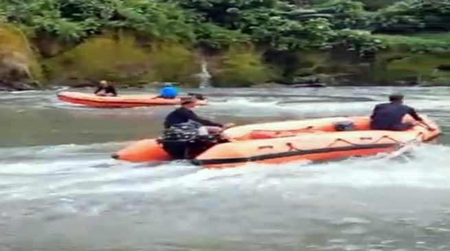 Arunachal: Search, retrieval for drowned person continue in Ranganadi 