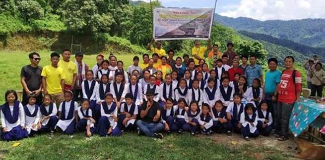 Arunachal: Tree Plantation in schools of remote villages