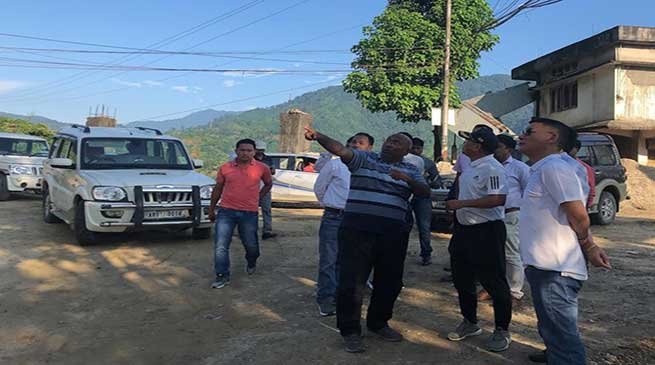 Arunachal: CMO Teams inspects Itanagar-Naharlagun Highway