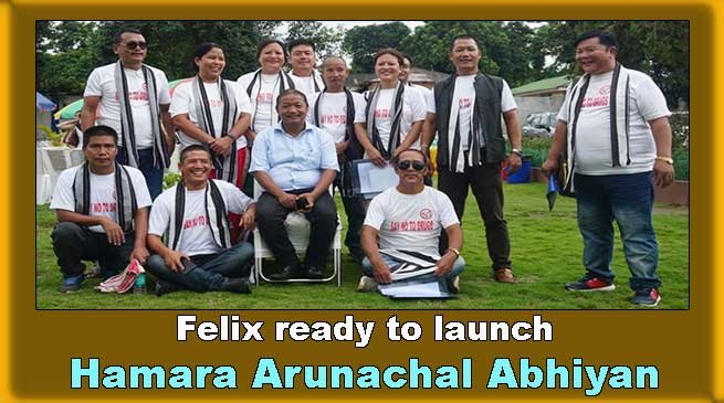 Arunachal: Felix met Student leaders in relation to Hamara Arunachal Abhiyan