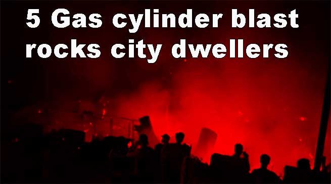 Itanagar: 5 Gas cylinder blast rocks city dwellers