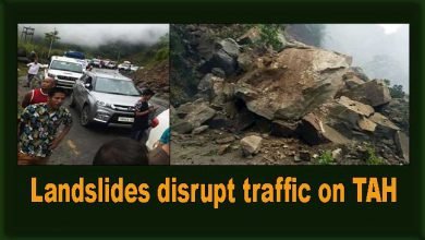 Arunachal: Landslides disrupt traffic on TAH