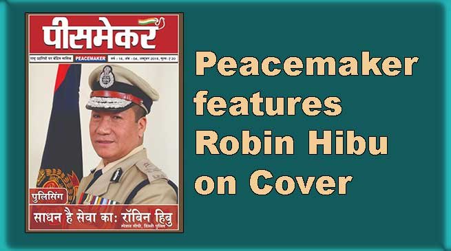 Peacemaker features Robin Hibu on Cover