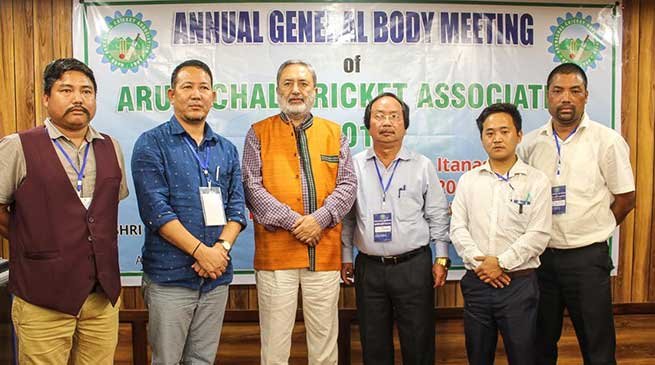 TC Tok, new president of Arunachal Cricket Association (ACA)