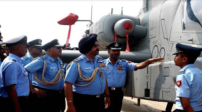 Apache Helicopter inducted in IAF at Pathankot