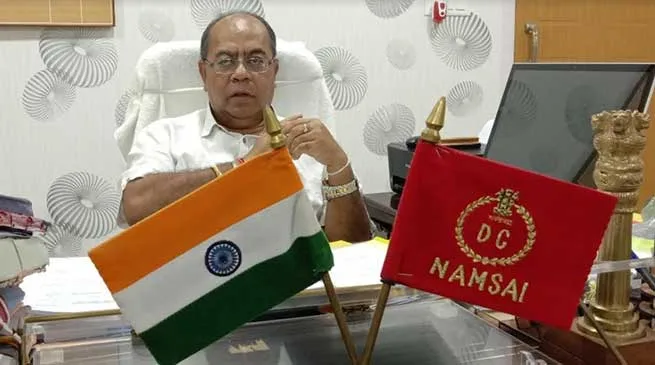 Arunachal: Namsai as ‘Aspirational District’ is in the pace of growth- DC