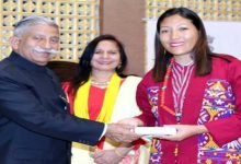 Arunachal Governor felicitates best performing CDPOs