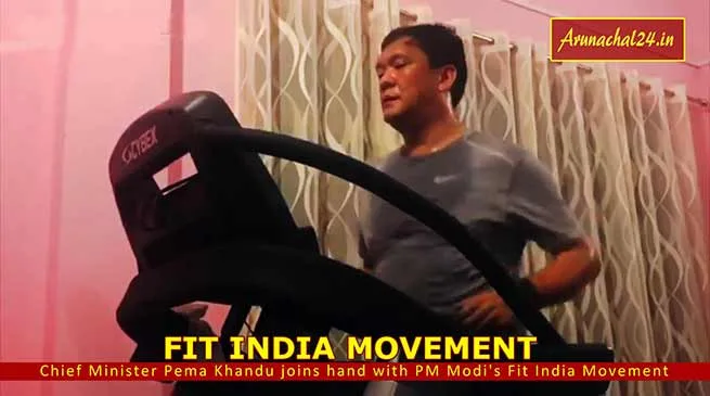 Arunachal: Pema Khandu joins hand with PM Modi's Fit India Movement