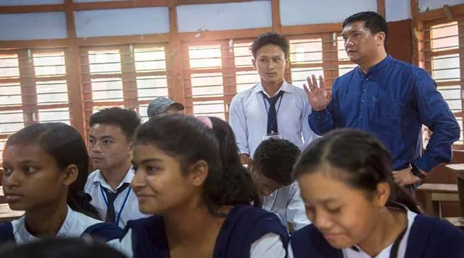 Arunachal: CM conducts surprise inspection of School in ESS sector