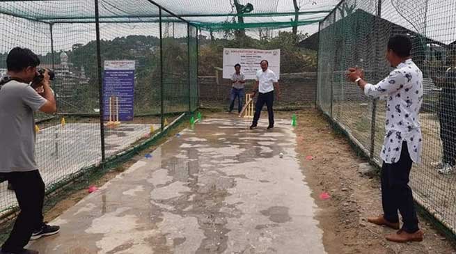 Itanagar:  Mama Natung inaugurates Donyi-Polo Cricket Academy