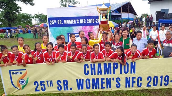 Arunachal: Manipur clinch 25th Senior Women's National Football Championship