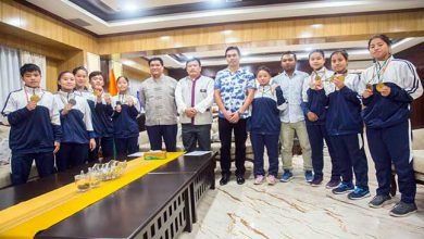 Arunachal: Khandu congratulates state Wushu team for winning 8 Gold, 6 Silver, 2 Bronze