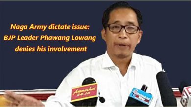 Naga Army dictate issue: BJP Leader Phawang Lowang denies his involvement
