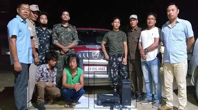 Itanagar: Capital police nab robbers, recover looted items