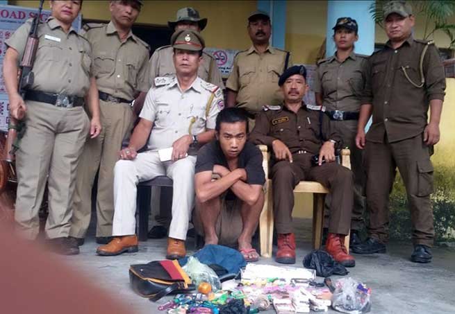 Arunachal: 3 drug peddlers with 100 gram brown sugar arrested by Roing Police 