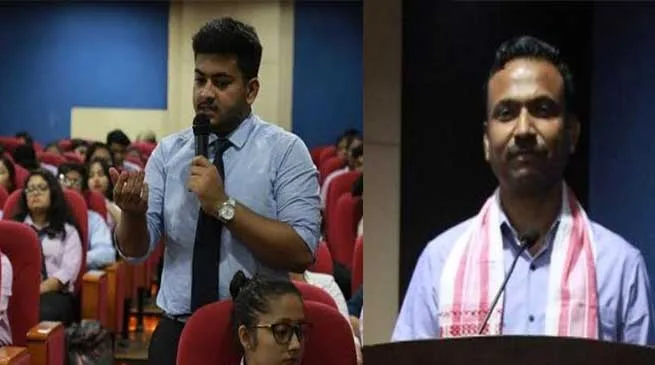Assam:  Surendra Kumar IGP, speaks on ‘Role of Duty Bearers in Child Protection’ at Royal Global University