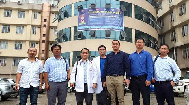 TRIHMS celebrates 1st anniversary of Ayushman Bharat