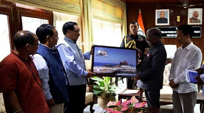 Arunachal: Vivekananda Kendra delegation calls on the Governor