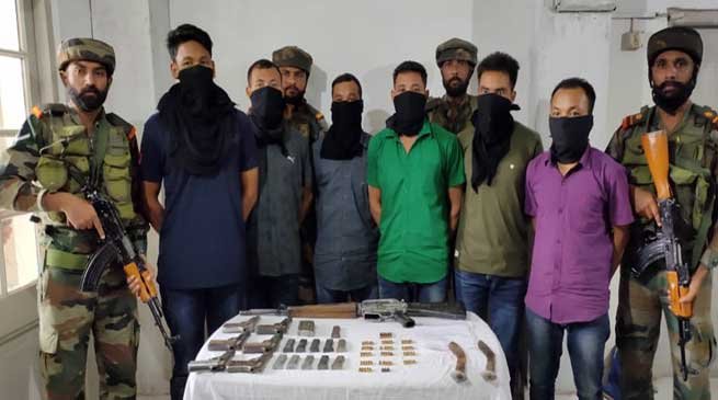 Assam: Army nabs 6 NDFB militants