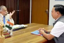 Arunachal: Buragaon-Thrizino MLA calls on the Governor