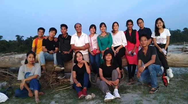 Arunachal: Ignited Minds group from JNC visits Seram village