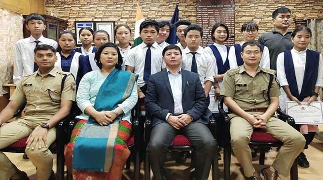 Itanagar: Capital Police organised "Know Your Own Police" Programme for Students