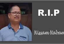 Arunachal: NWS condoles demise of social worker Nissam Nabam