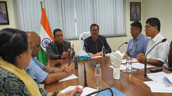 Arunachal: Dy CM asks Govt dept to Properly Utilize and implement Budget Schemes timely