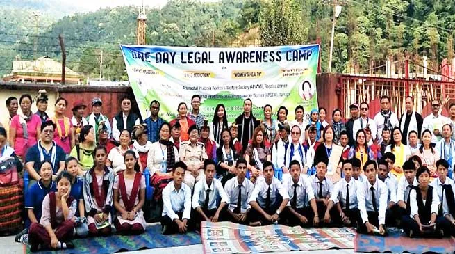 Arunachal: APWWS organised legal awareness camp in Sagalee on women and children issues