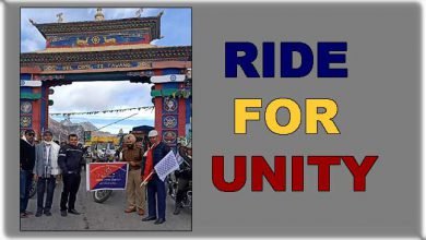 Arunachal: DGP Flags off “RIDE FOR UNITY” Motorcycle Rally of West Kameng Police