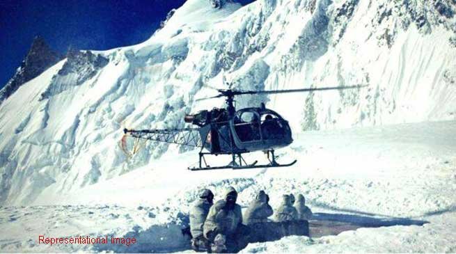 Avalanche in Siachen Glacier, 8 soldiers trapped