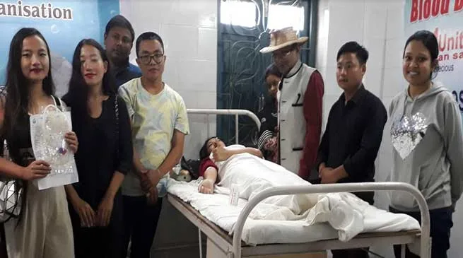 Arunachal: AVBDO organised Blood Donation Camp, donate 73 units of Blood