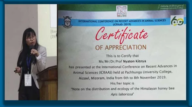 Arunachal: RGU student shines in International Conference