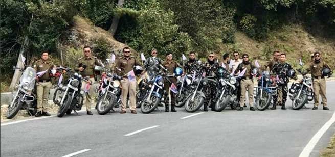 Arunachal: RIDE FOR UNITY Concludes